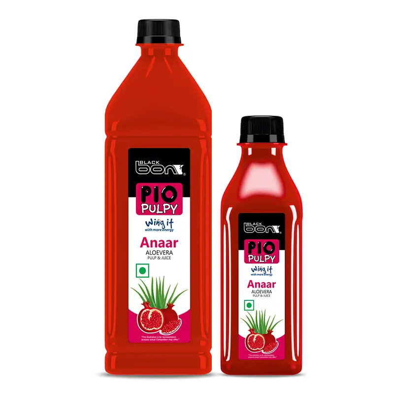 Blackbon Pio Pulpy Anaar (Pomegranate) Aloe Vera Pulp & Juice
