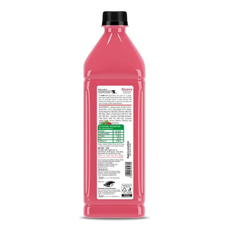Blackbon Pio Pulpy Guava Aloe Vera Pulp & Juice