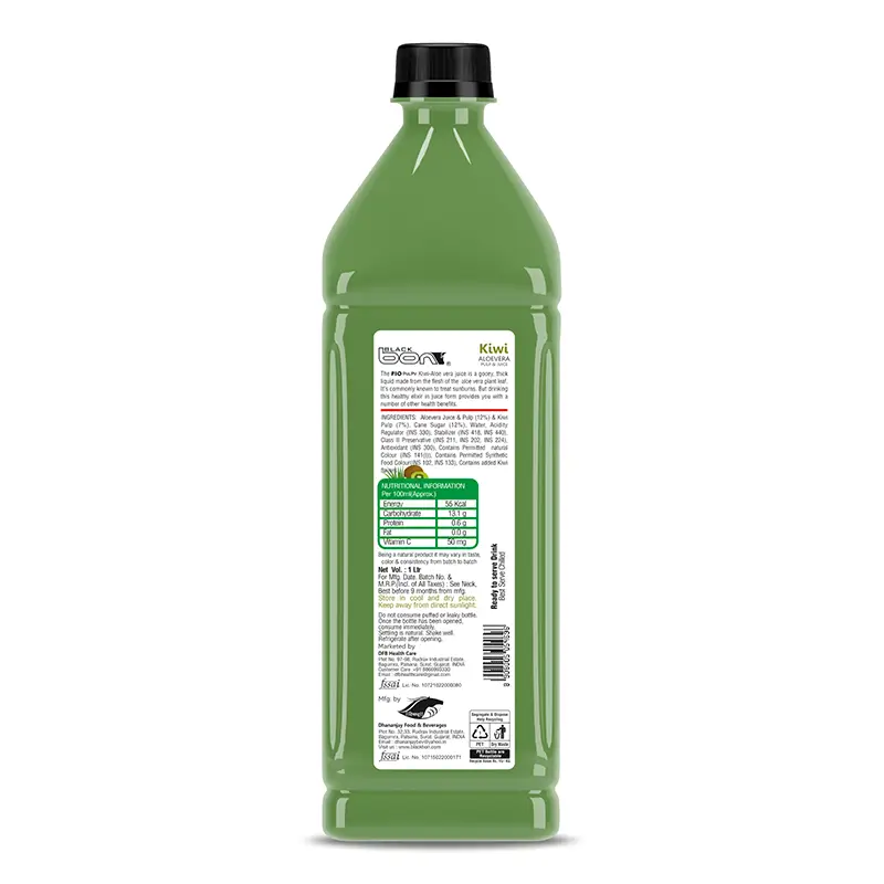 Blackbon Pio Pulpy Kiwi Aloe Vera Pulp & Juice