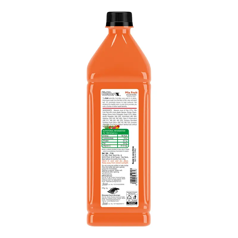 Blackbon Pio Pulpy Mix Fruit Aloe Vera Pulp & Juice