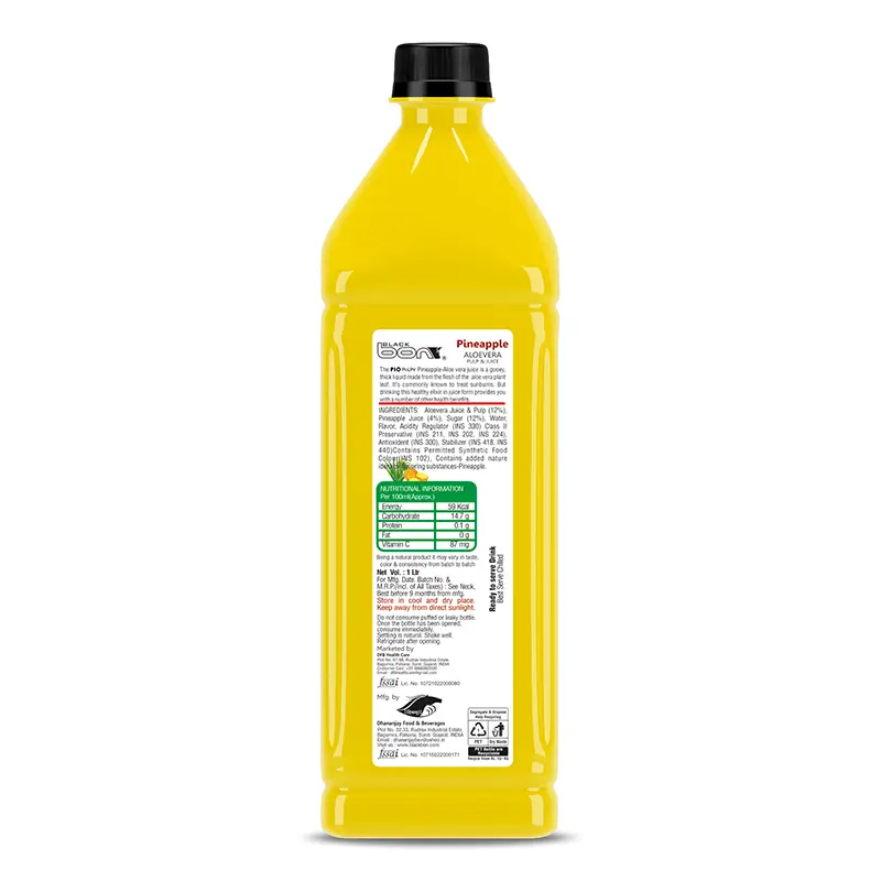 Blackbon Pio Pulpy Pineapple Aloe Vera Pulp & Juice
