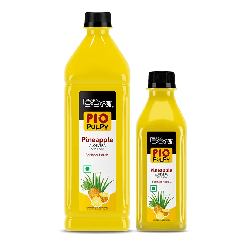 Blackbon Pio Pulpy Pineapple Aloe Vera Pulp & Juice