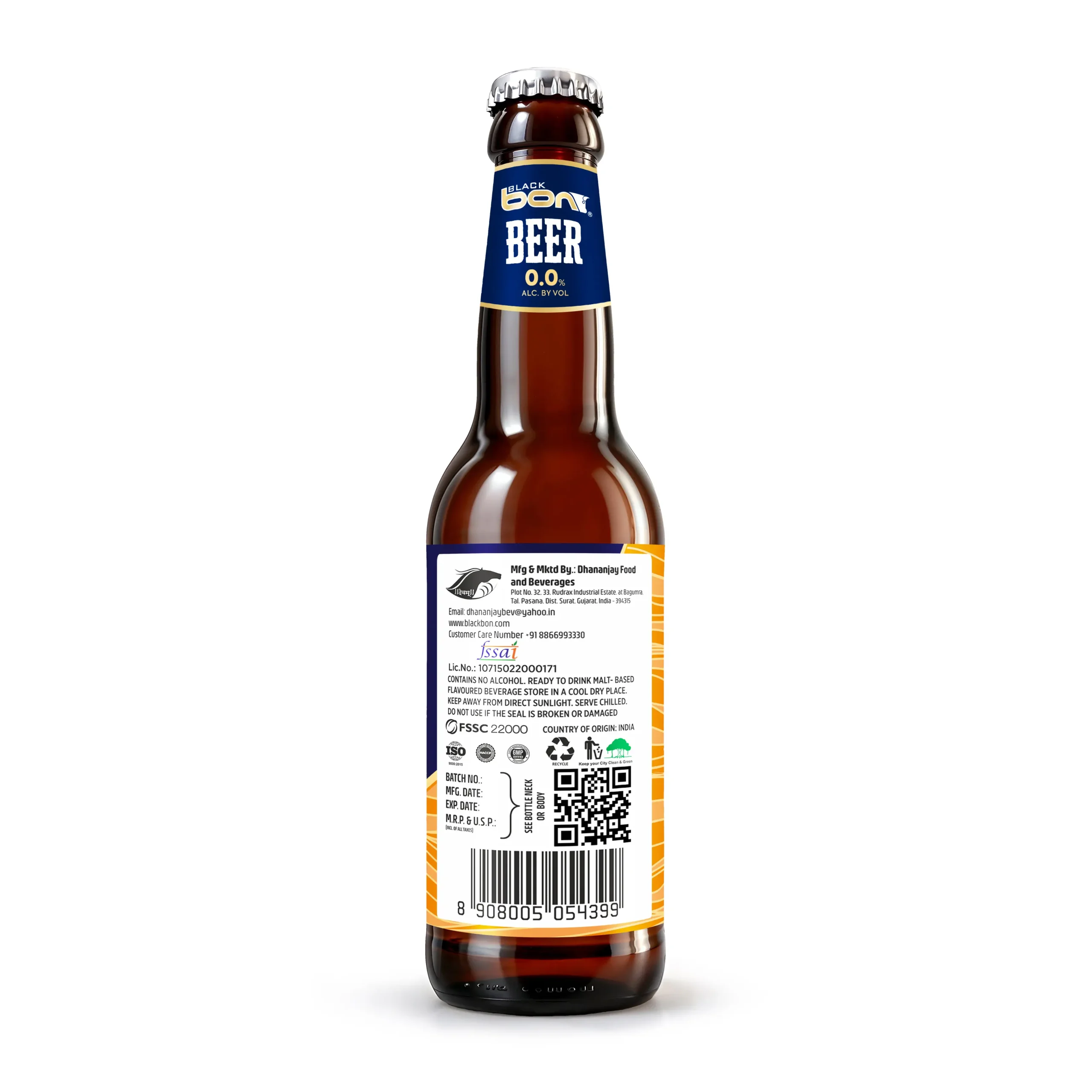 Blackbon Peach Passion Non-Alcoholic Beer